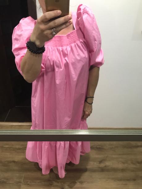 Volanove šaty h&m, h&m,m