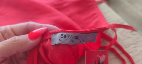 Ružové tielko, bershka,s