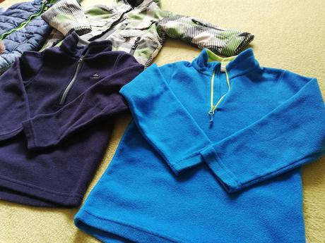 Zimné bundy a oblečenie 2-4 r., 86–98