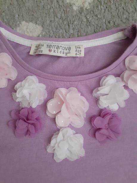 Tričko s kvietkami, terranova,122