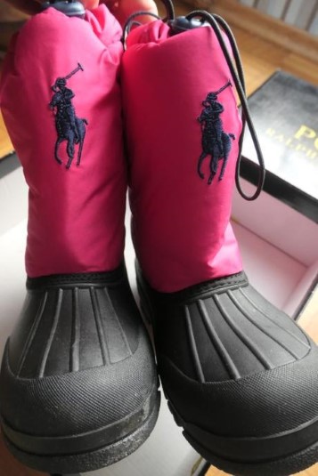 Ralph lauren ponny nove teplucke, nepremokave 33, ralph lauren,33