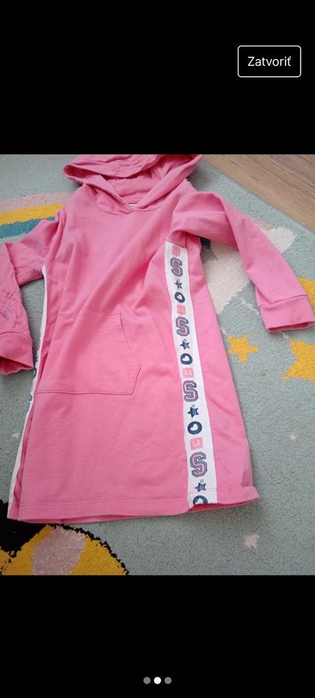 Dievčenské mikinove šaty 110, sinsay,110