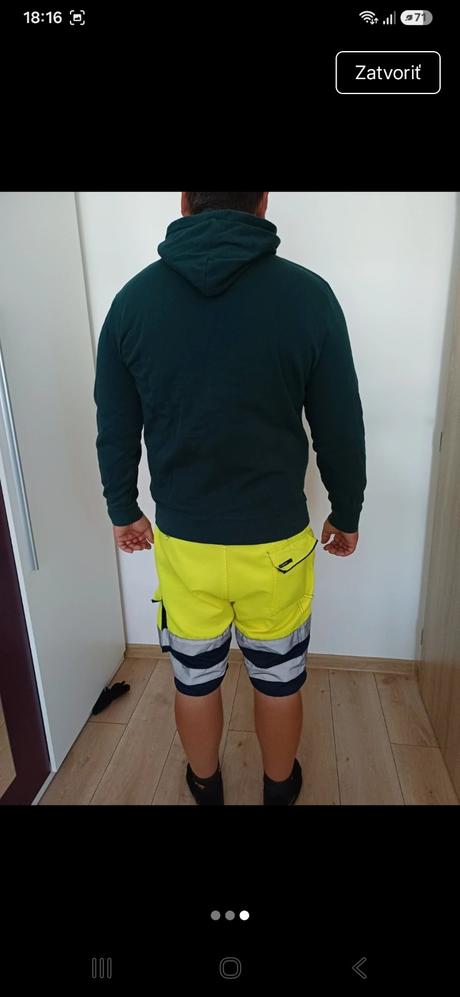 Pánska zelená mikina bonprix, bonprix,xl
