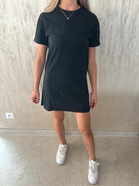 Čierne oversized tričkové šaty zn. calliope, calliope,s