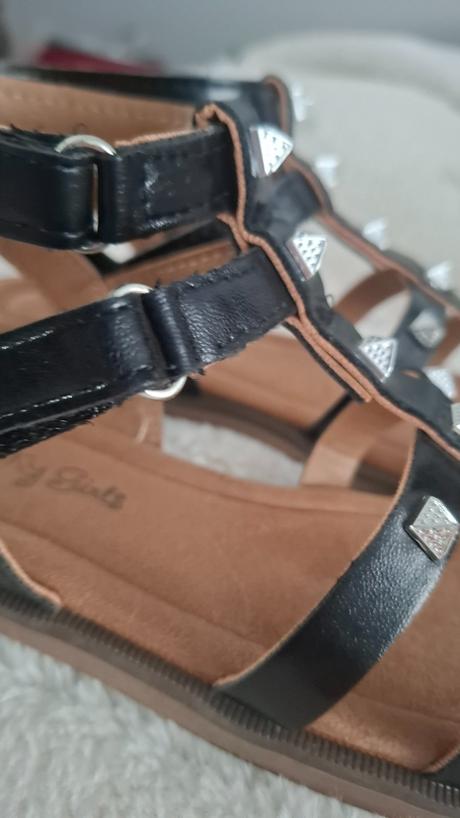 Sandále s vybíjaním, deichmann,34