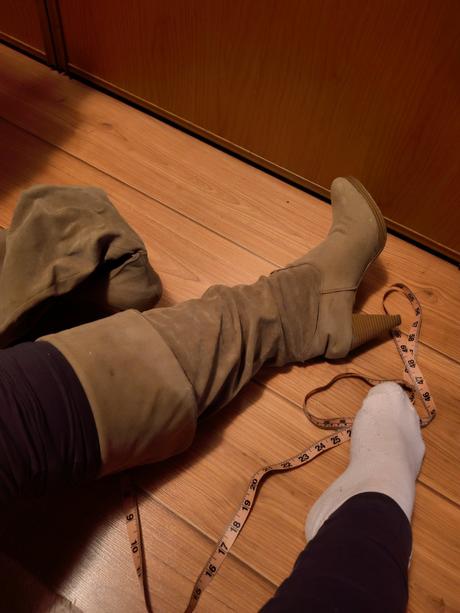 Semišové prechodné čižmy, 41