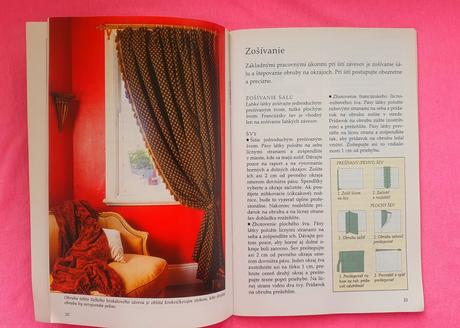 Závesy. strihanie, šitie, dekorácia., 