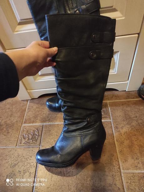 Deichmann kožené čižmy 39, deichmann,39