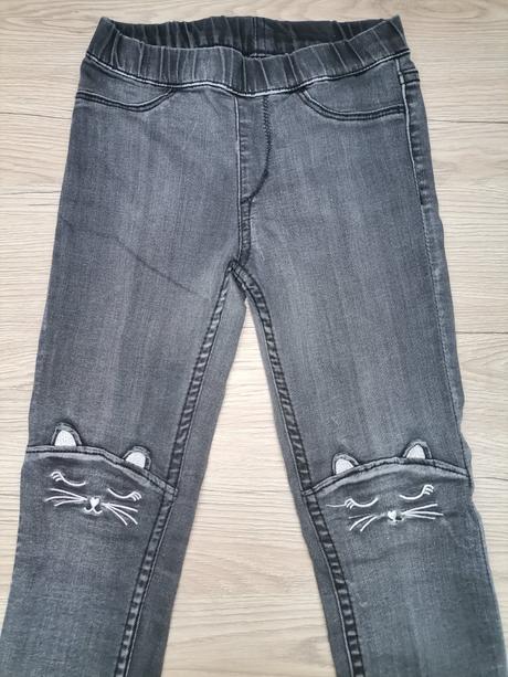 Dievčenské rifle, h&m,116