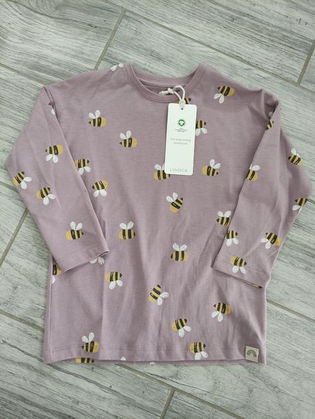 Tričko včielky, lindex,86