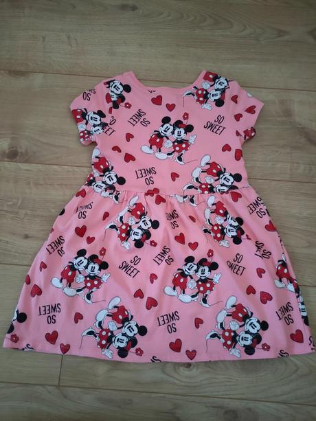 Veľmi pekné mickey šaty zn. george, veľ.104, george,104