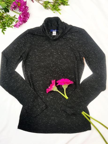 Okaidi - elegantný čierny roláčik, 140