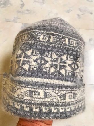 Luxusná kašmírová čiapka - duplovaná, m