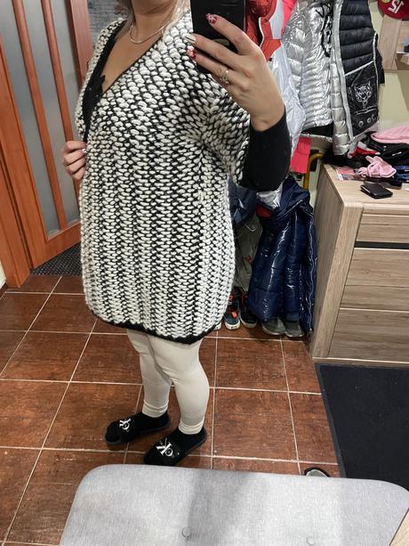 Sisley obersize svetrik vlna xs /l, sisley,xs