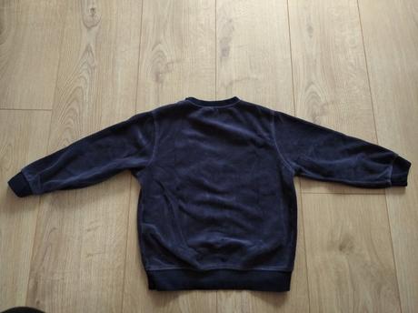 Velúrová mikina disney (h&m), veľ. 98/104, h&m,104