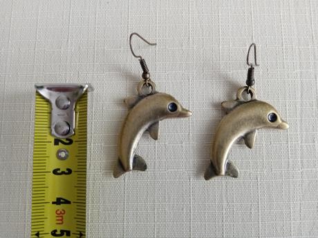 Náušnice delfíny, 