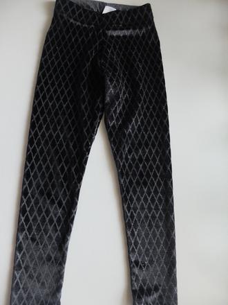 Zamatové legíny zara 128, zara,128