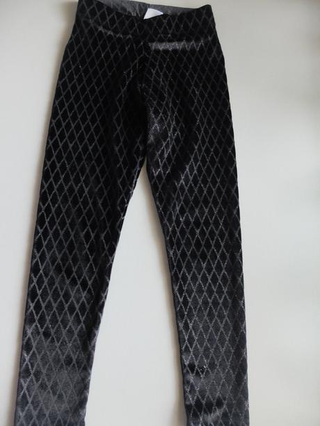 Zamatové legíny zara 128, zara,128