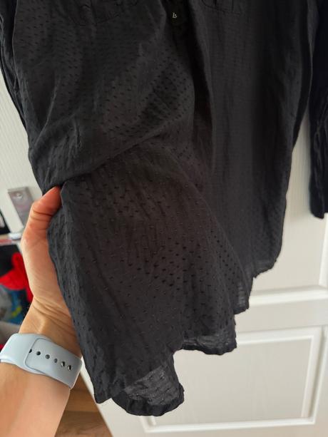 Čierna hodvábna košeľa copenhagen luxe xl, xl
