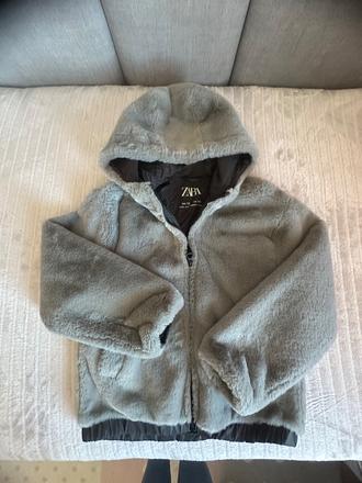 Bunda - kožúšok, zara,140