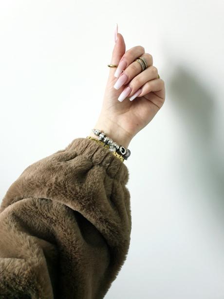 Kožušinová bundička s/m, primark,s