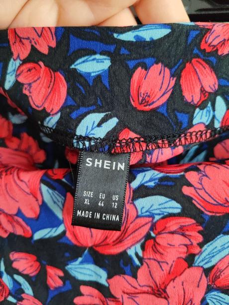 Midi sukňa s rozparkom, xl