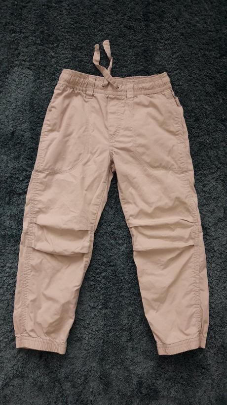 Sivé nohavice, h&m,110