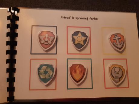 Paw patrol zosit s aktivitami, 
