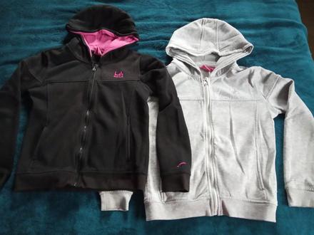 2 mikiny l.a.gear, č. 122/128, l.a. gear,122