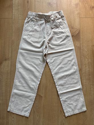Ľanové nohavice - 152, h&m,152