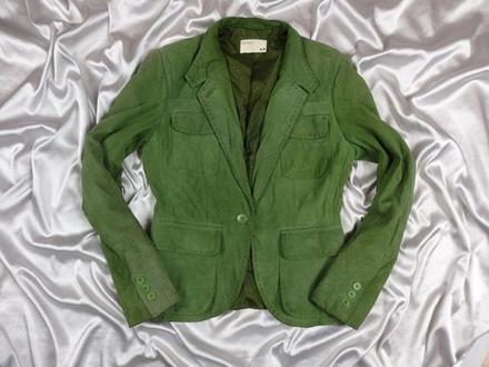 Rutzou luxusné kožené sako, 36