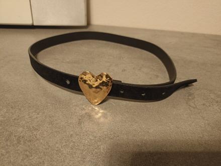 Opasok so zlatou sponou 80cm, 