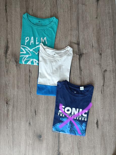 Tričká hm 134/140, h&m,134