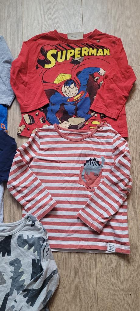 Tričká 6ks, f&f,86