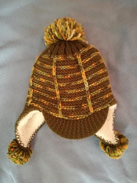 Krásna teplá pletená čiapka, 158