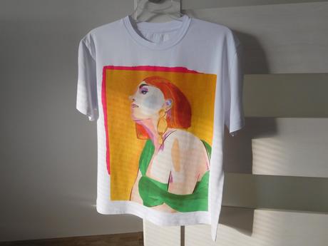 Zara tričko overisze-s,m,l,xl, bavlnené,, s