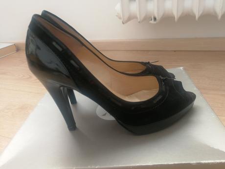 Kožené lodičky peter kaiser, veľ.6, 40