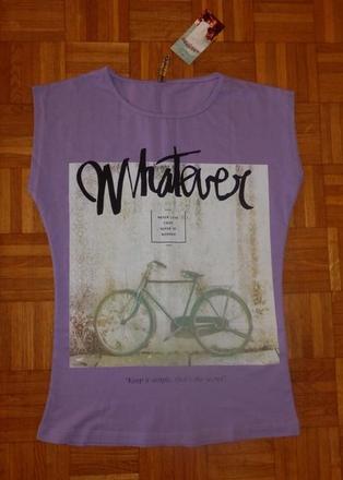 Tričko s bicyklom, s