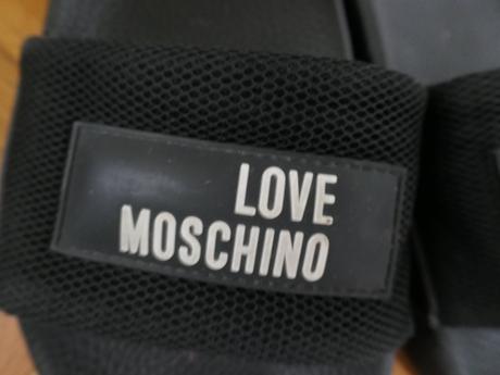 Love moschino original damske slapky 37, moschino,37