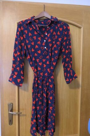 Gant monogram srdieckove luxusne saty vel. l-m, gant,40