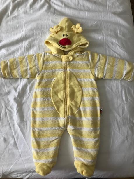 Kombinéza overal velkost 62/68, žltý, 68
