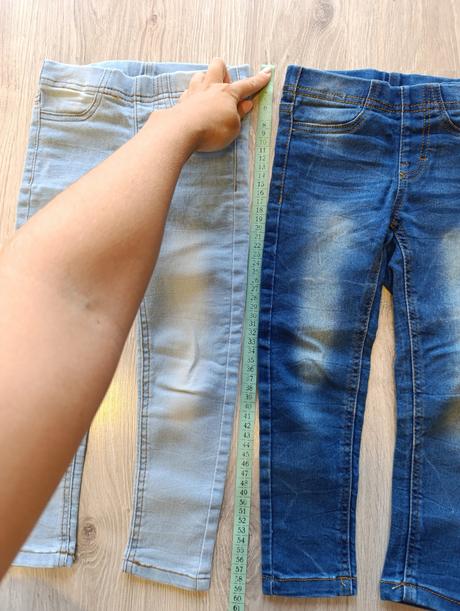 Dievčenské džegíny tmavšie, pepco,104