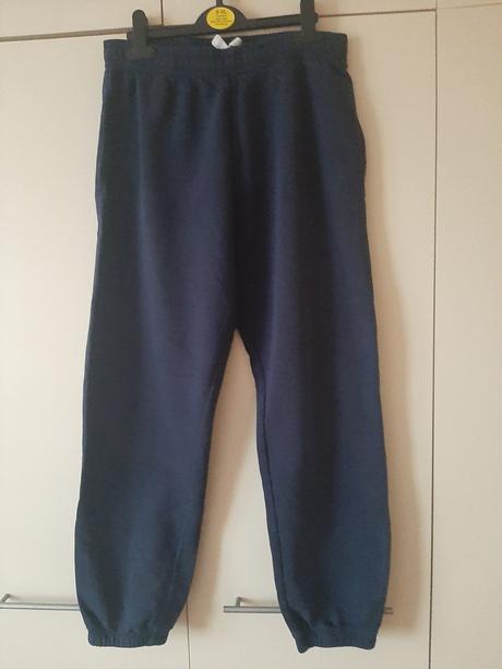 Bavlnené tepláky, h&m,164