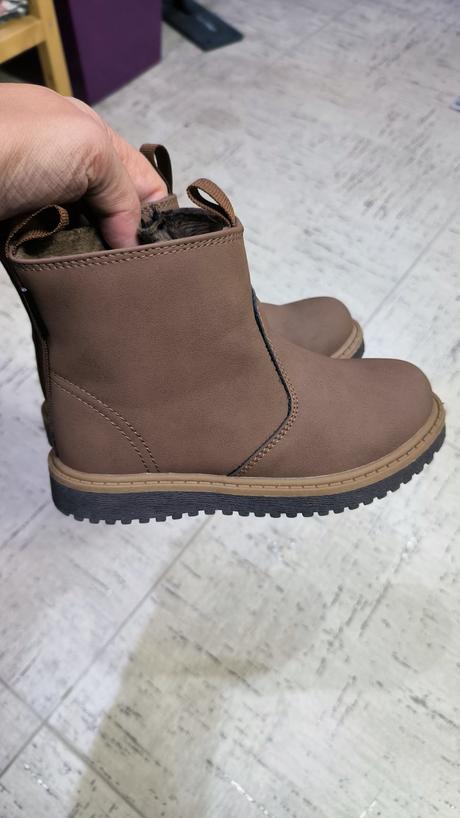 Zateplené čižmičky, h&m,28