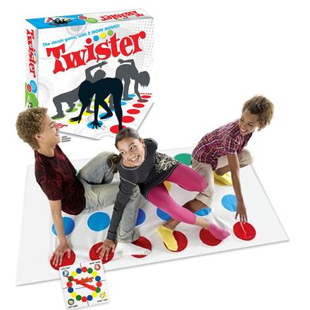 Spoločenská hra twister,