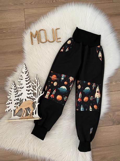 Softshelove nohavice do snehu aj dazda, 86 - 128