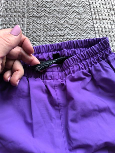 Detské technické outdoor nohavice, nepremokavé, skogstad,86