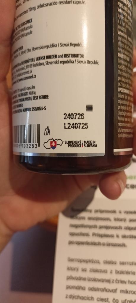 Serrapeptase extra +, 