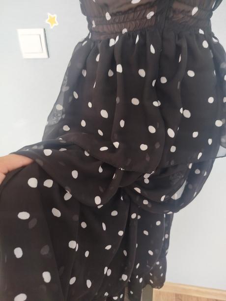 Bodkované šaty, h&m,xs