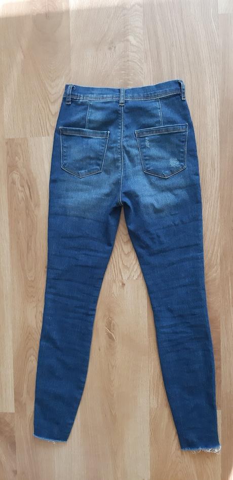 Rifle s vysokým pásom, denim,34